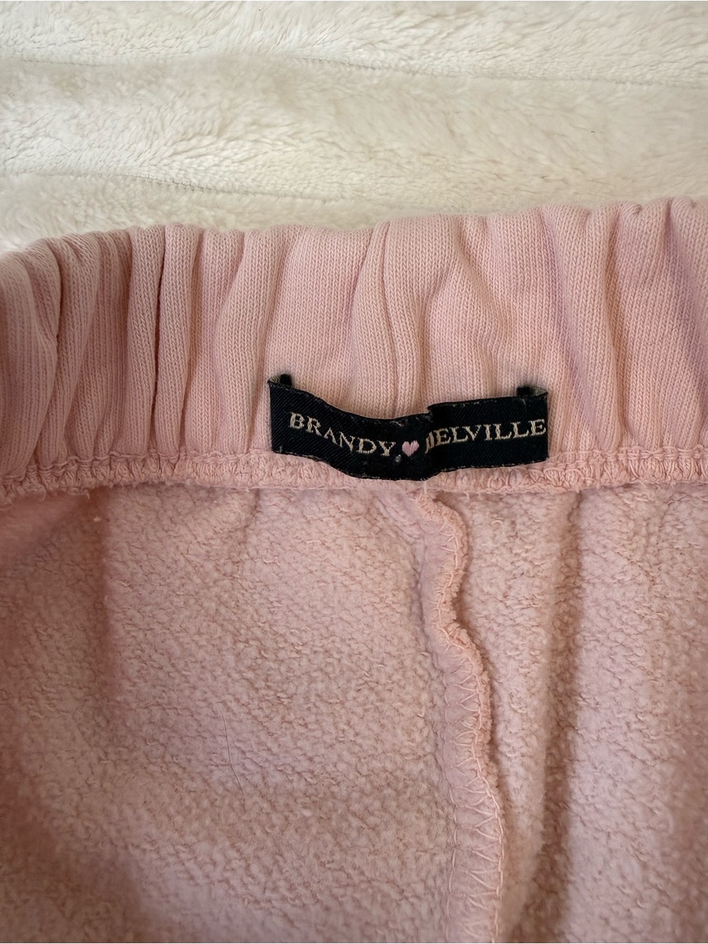 Brandy Melville pink jogger sweats - Picture 8 of 12